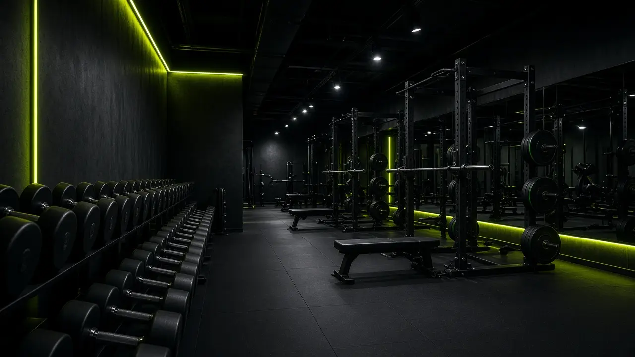 Estrutura de Academia 4Life Fitness
